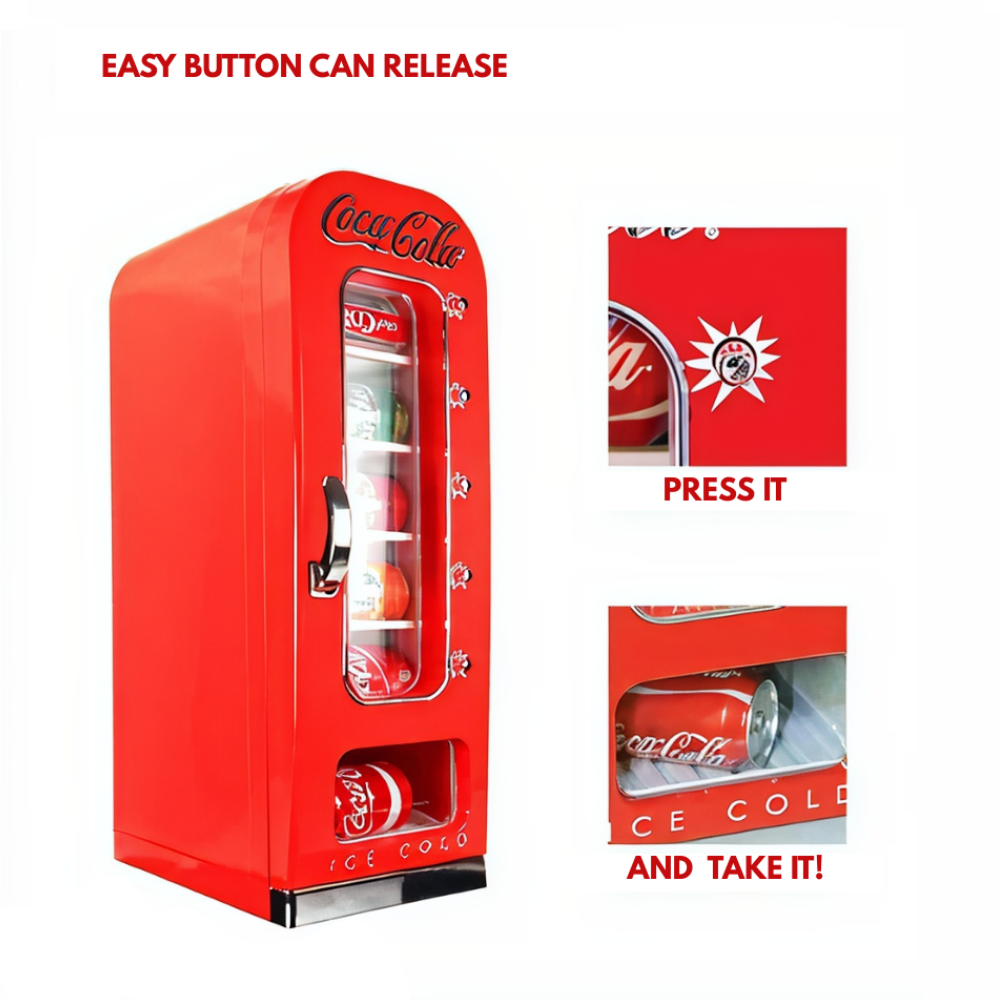 ATLASVAULT® - COCA COLA MINI FRIDGE